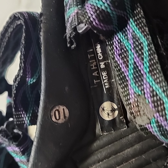 WOMEN'S  TAHITI MULTI COLOR SANDALS. - Picture 6 of 6